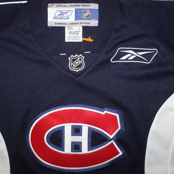 2006-07 Reebok Montreal Canadiens Practice Jersey + Vintage 1994 Shirt - Picture 3 of 10